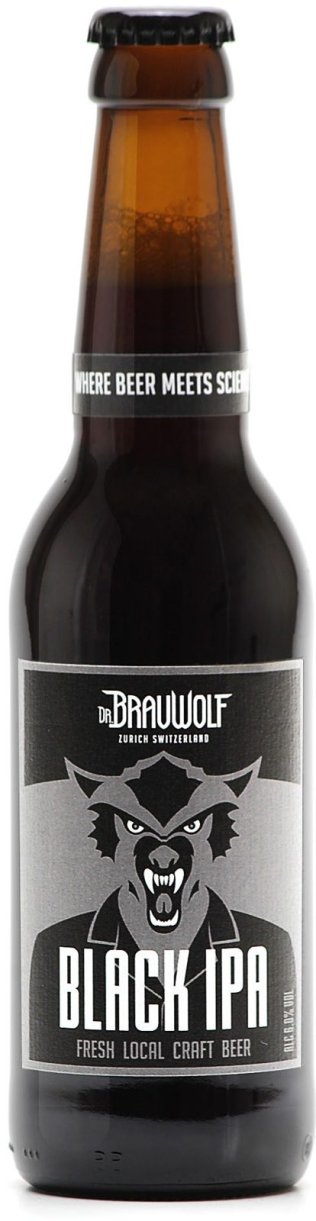 *Dr. Brauwolf Black IPA EW 33cl HARx24