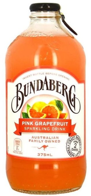 Bundaberg Pink Grapefruit * 37.5cl Car x12