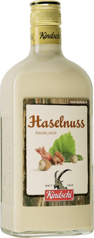 Bündner Haselnuss Rahm Likör * 17% 70cl Car x6