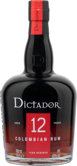 Dictador Rum Icon Reserve 12 J. 40% 70cl Car x6