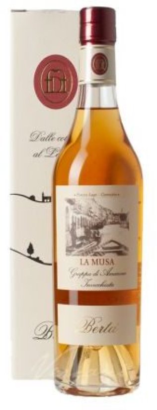 Grappa Berta La Musa Amarone 40% 50cl Car x6