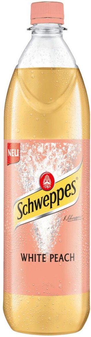 Schweppes White Peach 100cl HARx6