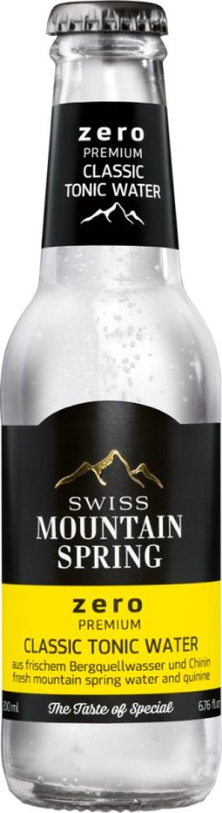 Swiss Mountain Spring Classic Tonic Water ZERO * 20cl Car x24
