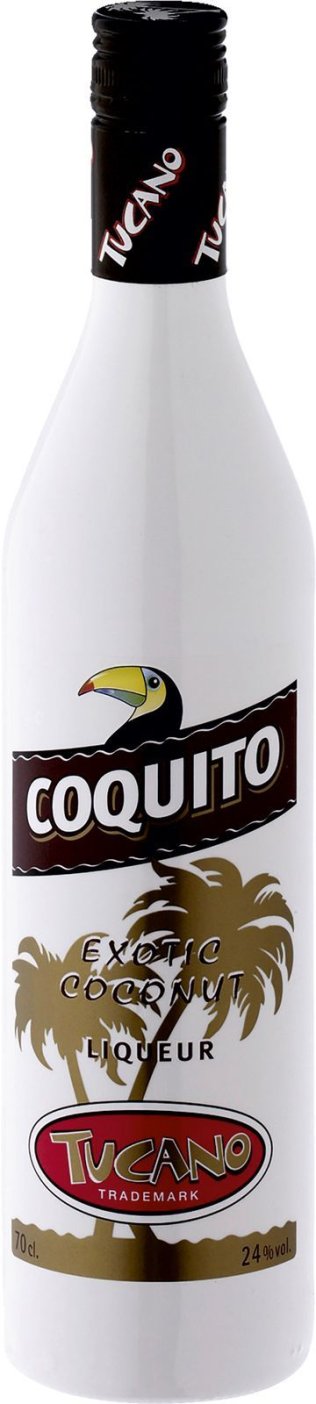 TUCANO Coquito Liqueur Cocos 24% 70cl Car x6