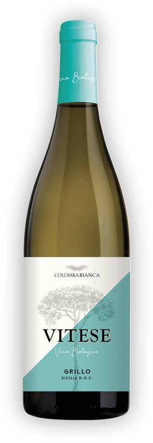 Vitese Grillo Sicilia DOC Bio Colomba Bianca 75cl Car x6