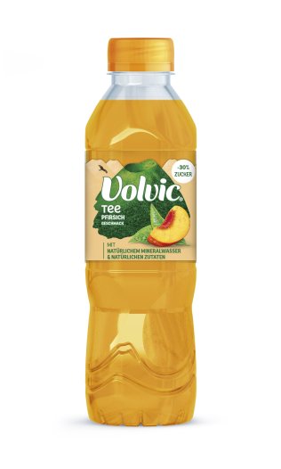 Volvic Tee Pfirsich * 50cl Car 4x6