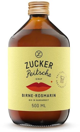 Zuckerpeitsche  Birne-Rosmarin Bio 50cl Car x6