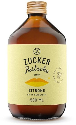 Zuckerpeitsche  Zitrone Bio 50cl Car x6