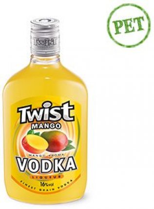 Vodka Twist Mango PET 16% 50cl Car x6