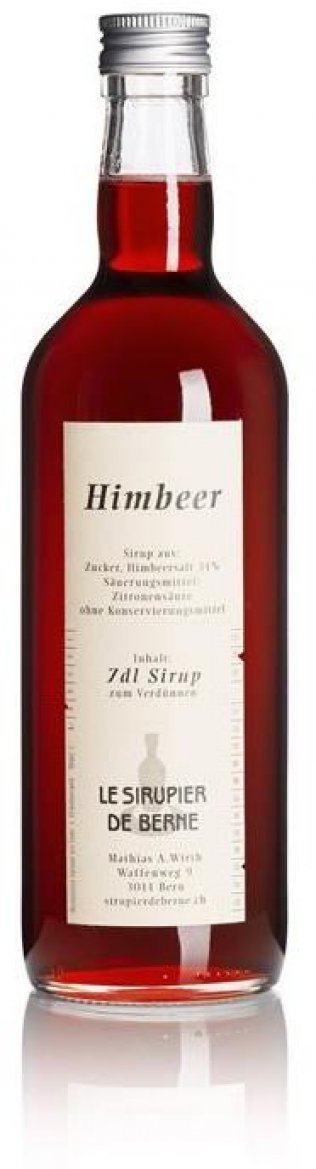 Himbeer Sirup   Le Sirupier de Berne * 70cl HARx15