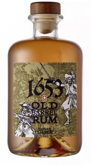 1653 Old Barrel Rum Studer 44.8% 50cl Car x6