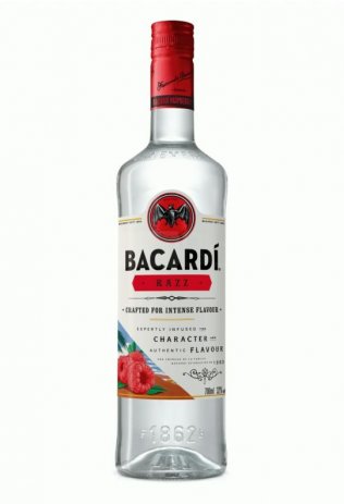 Rum Bacardi Razz 32% 70cl Car x6