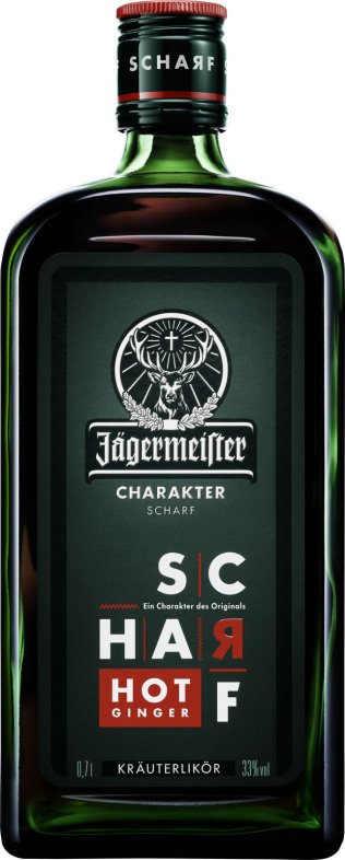 Jägermeister SCHARF (Festlieferung: keine Rücknahme) 33% 70cl Car x6