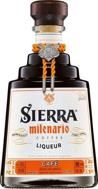 SIERRA Tequila Milenario Café * 35% 70cl Car x3