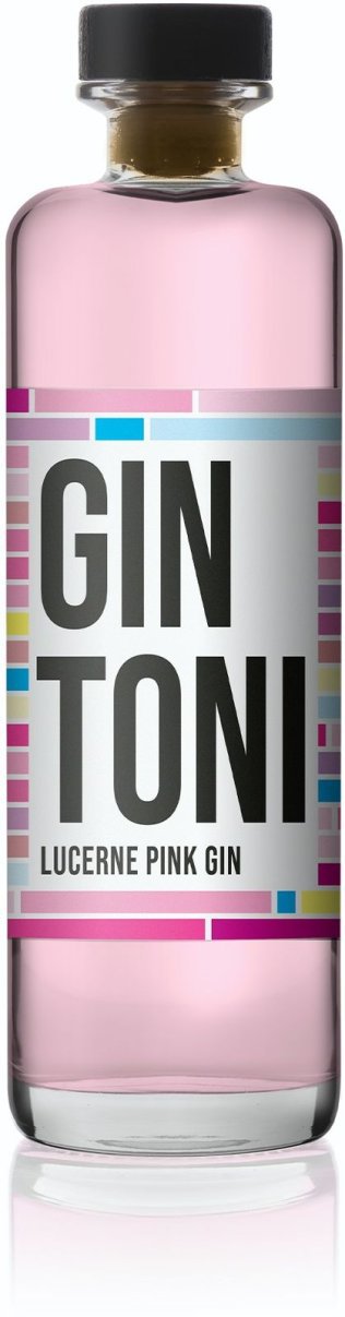 GIN TONI Lucerne Pink Gin 40% 50cl Car x6