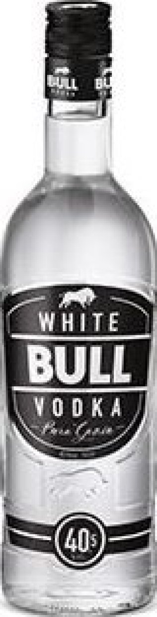 White Bull Vodka Pure Grain 40.5% 70cl Car x6