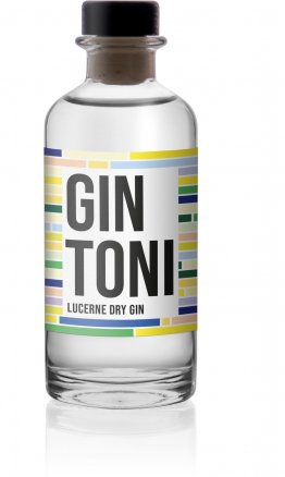 GIN TONI Lucerne Dry Gin 40% 20cl Car x12