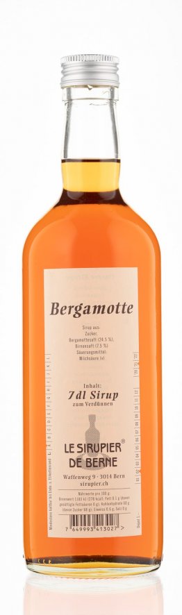 Bergamotte Sirup Le Sirupier de Berne * 70cl HARx15