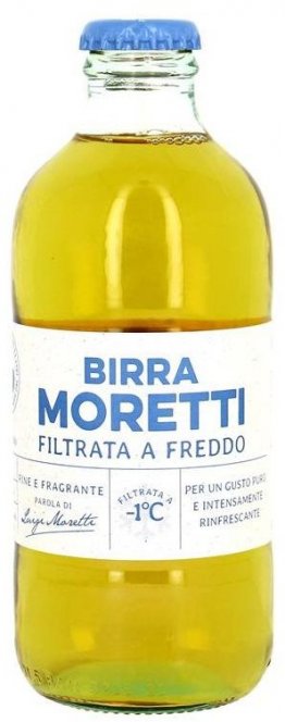 Birra Moretti Filtrata a freddo 30cl Car x24