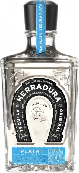 Tequila blanco Herradura Plata * 40% 70cl Car x6