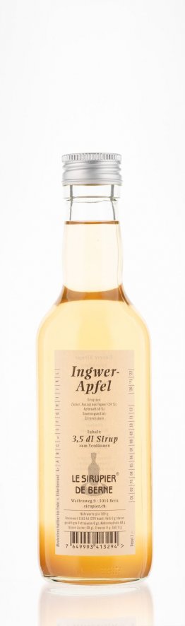Ingwer-Apfel Sirup Le Sirupier de Berne * 35cl HARx24