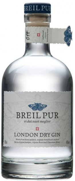 Breil Pur London Dry Gin 45% 70cl Car x6