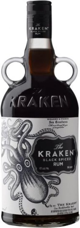 Rum Black Spiced Kraken 40% 70cl Car x6