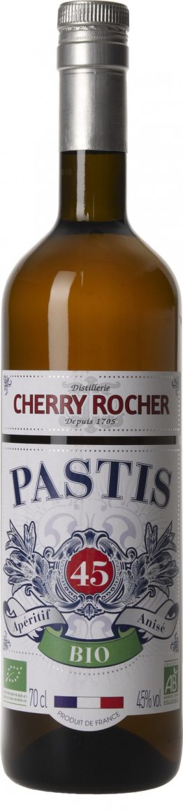Pastis Cherry Rocher Bio 45% 70cl Car x6