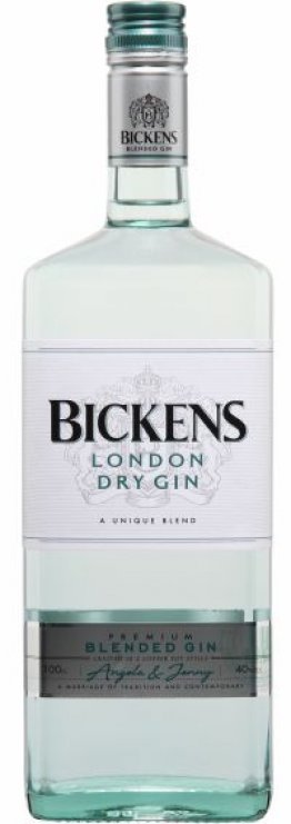 Gin Bickens London Dry 40% 100cl Car x6