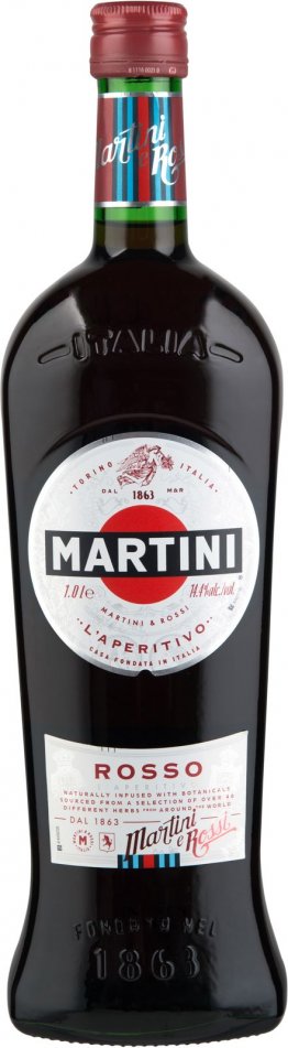 Martini Rosso 15% 100cl Car x6