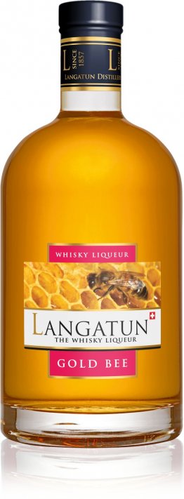 Langatun Gold Bee Whisky Liqueur 28% 50cl Car x6
