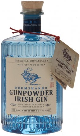 Gunpowder Irish Gin 43% 50cl Car x6
