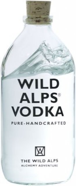 Wild Alps Vodka 40% 50cl Car x6