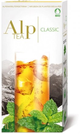 Alp Tea Classic Bio Alpenkräutergetränk Tetra * 100cl Car x12