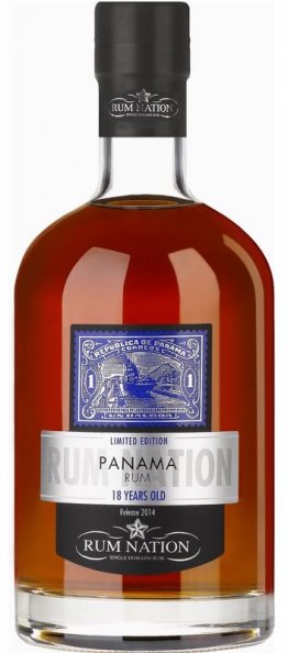 Rum Nation "Panama" 18 years * 40% 70cl Car x6