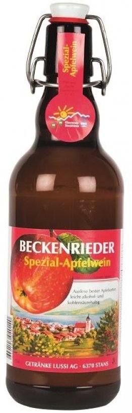 Beckenrieder Apfelwein hell Bügel * 50cl HARx15