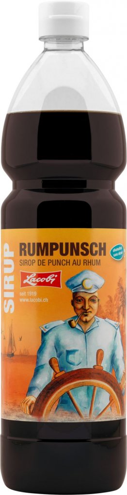 Lacobi Rum-Punsch alkoholfrei, 1+4 100cl Car x6