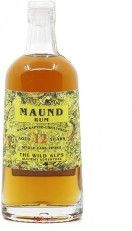 Wild Alps Rum MAUND 12 years 45% 50cl Car x6