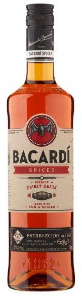 Rum Bacardi Spiced 35% 70cl Car x6