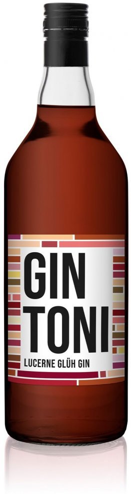 GIN TONI Lucerne Glüh Gin 20% 100cl Car x6