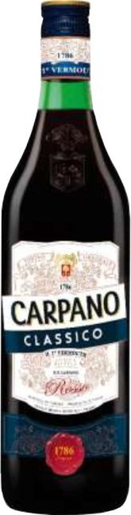 Carpano Classico Rosso Vermouth 16% 75cl Car x6