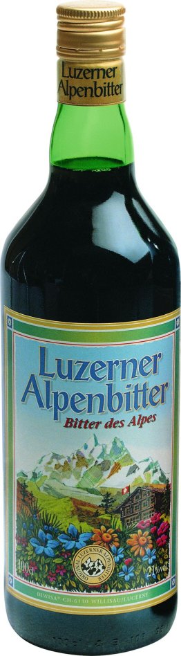 Luzerner Alpenbitter 21% 100cl Car x6