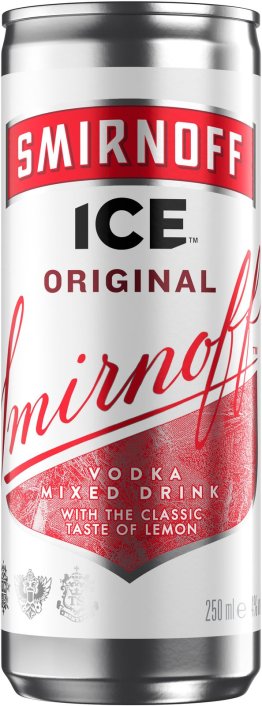 Smirnoff Ice Vodka mixed drink Dosen (Festlieferung: Rücknahme nur ganze Kartons) 4% 25cl Car x24