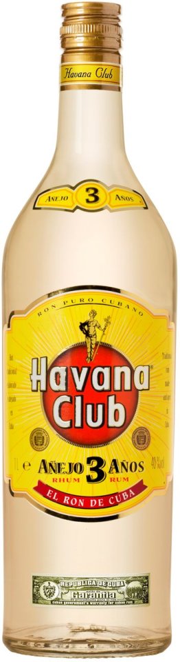 Rum Havana Añejo 3 años (weiss) 40% 70cl Car x6
