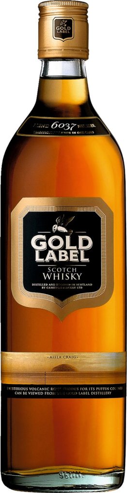 GOLD LABEL Whisky Blended Scotch 40% 70cl Car x6