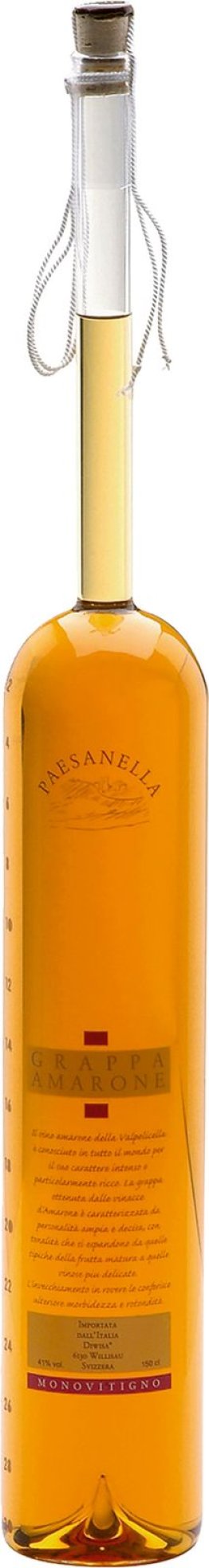 Grappa Paesanella Amarone Barrique 41% 150cl
