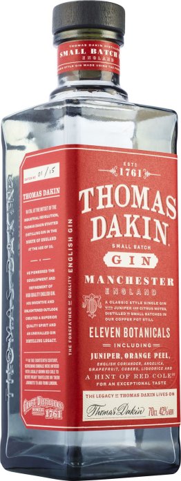 Gin Thomas Dakin 42% 70cl Car x6
