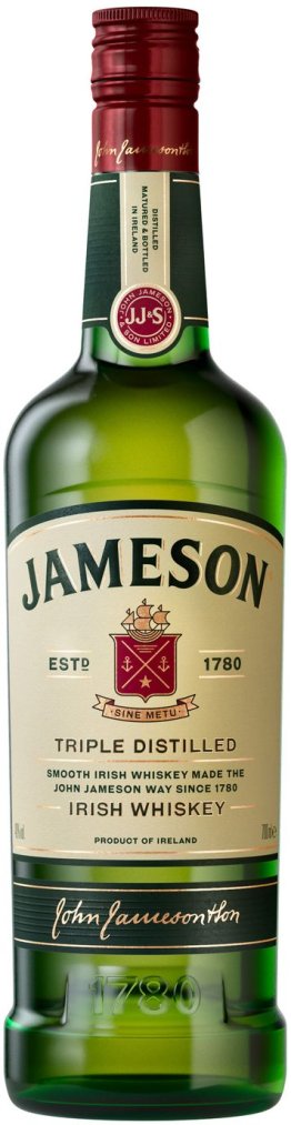 Irish Whiskey Jameson 40% 70cl Car x6
