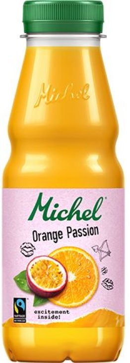Michel Orange Passion Premium Fair Trade 33cl Car 4x6