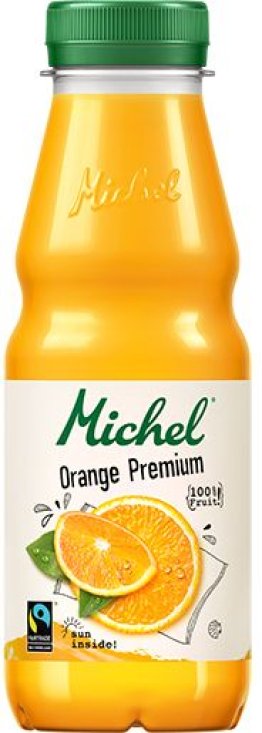 Michel Orange Premium Fair Trade 33cl Car 4x6